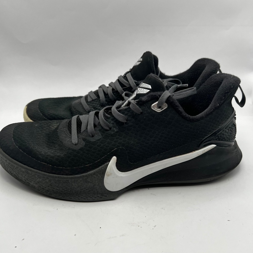 Nike Air Mamba Focus Kobe Bryant Black White Anthracite Basketball Shoes Mens 10